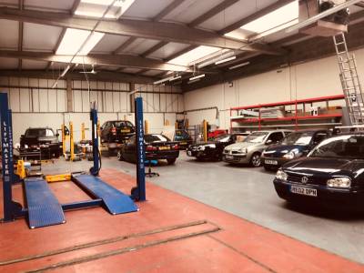 The Benten MOT & Auto Centre workshop