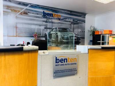 The Benten MOT & Auto Centre reception